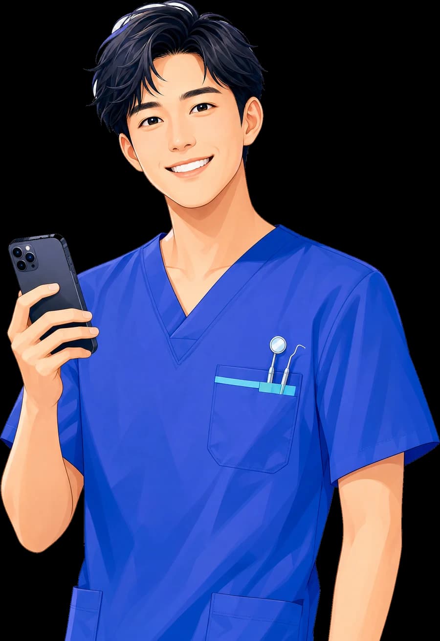 シカノメを使う歯科医師